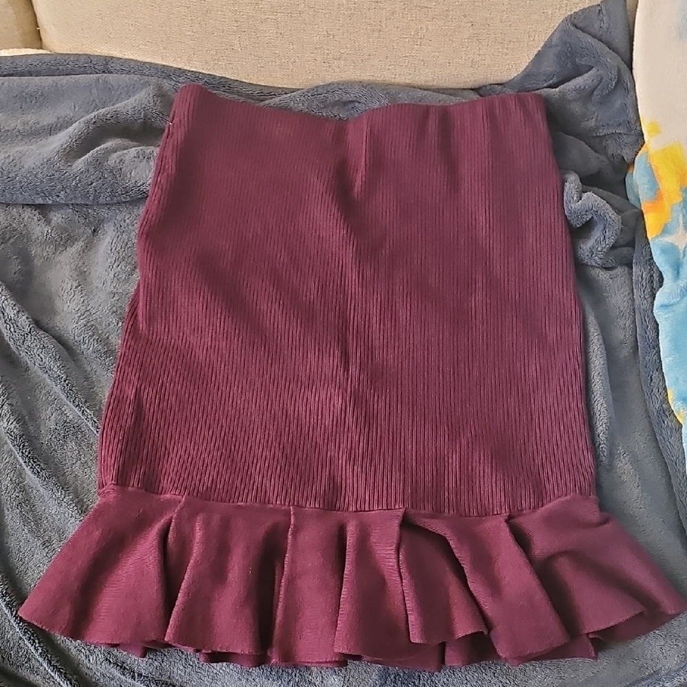 Elegant Purple Skirt